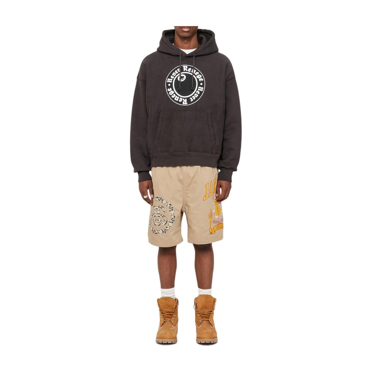 Stussy x Denim Tears SS25 Khaki Shorts