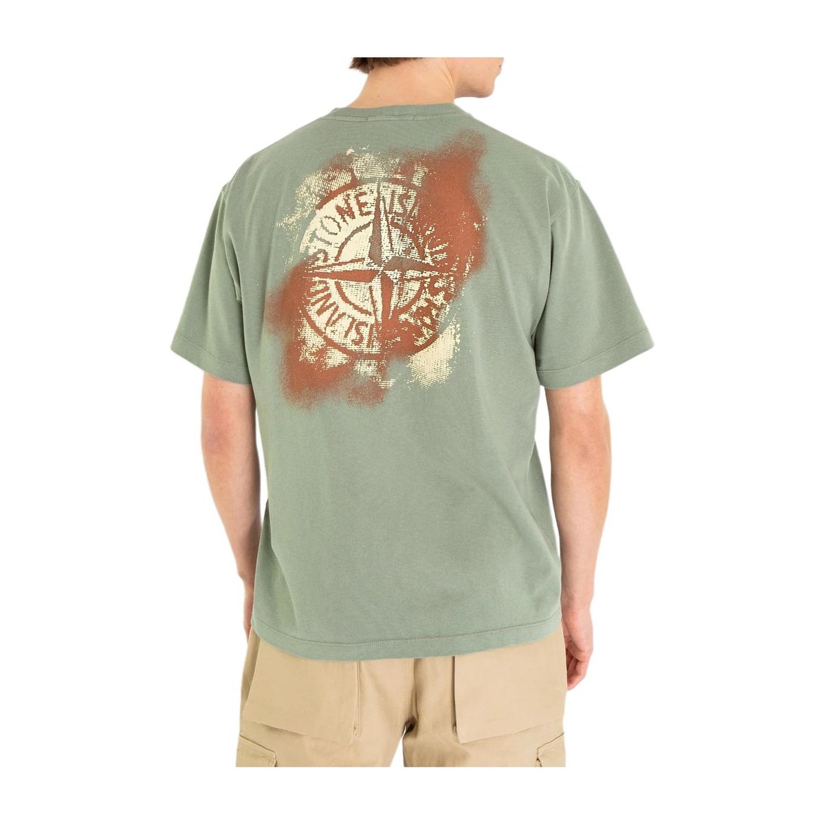 Stone Island SS24 Dirtyfit T-Shirt Sage Green