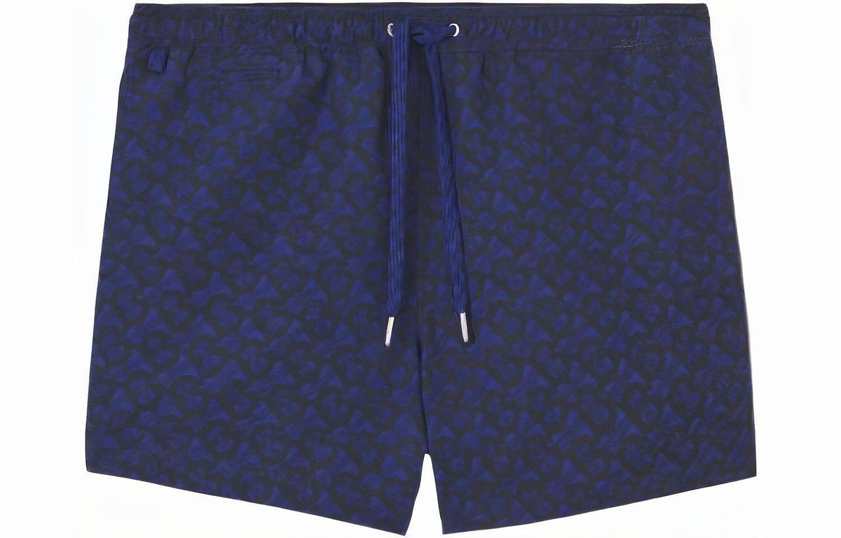 Burberry Logo Print Drawstring Shorts