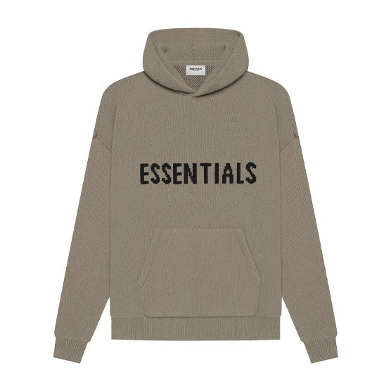 Fear of God Essentials Knit Pullover Taupe
