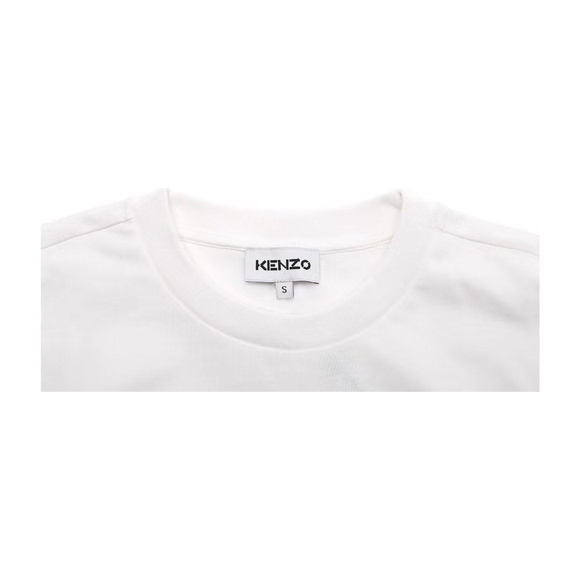 KENZO Tiger Logo Dress White