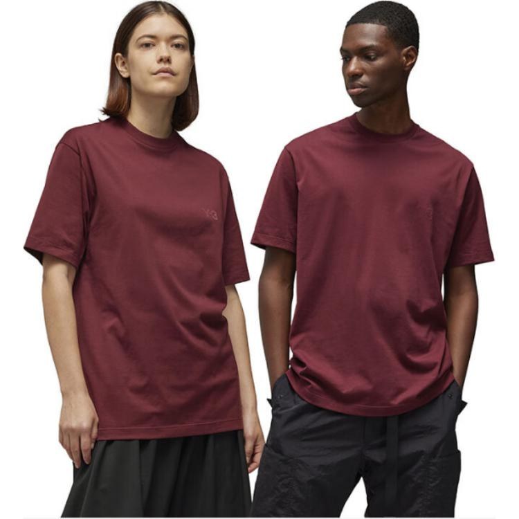 Y-3 Relaxed SS Burgundy