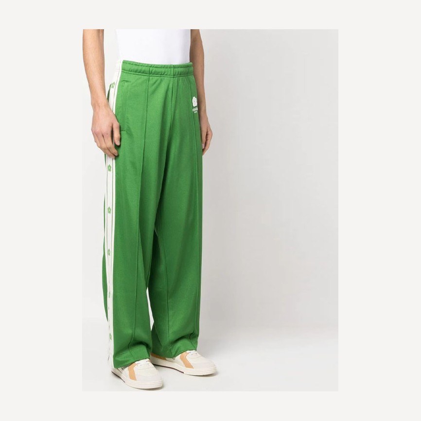 KENZO SS23 Logo Print Casual Pants