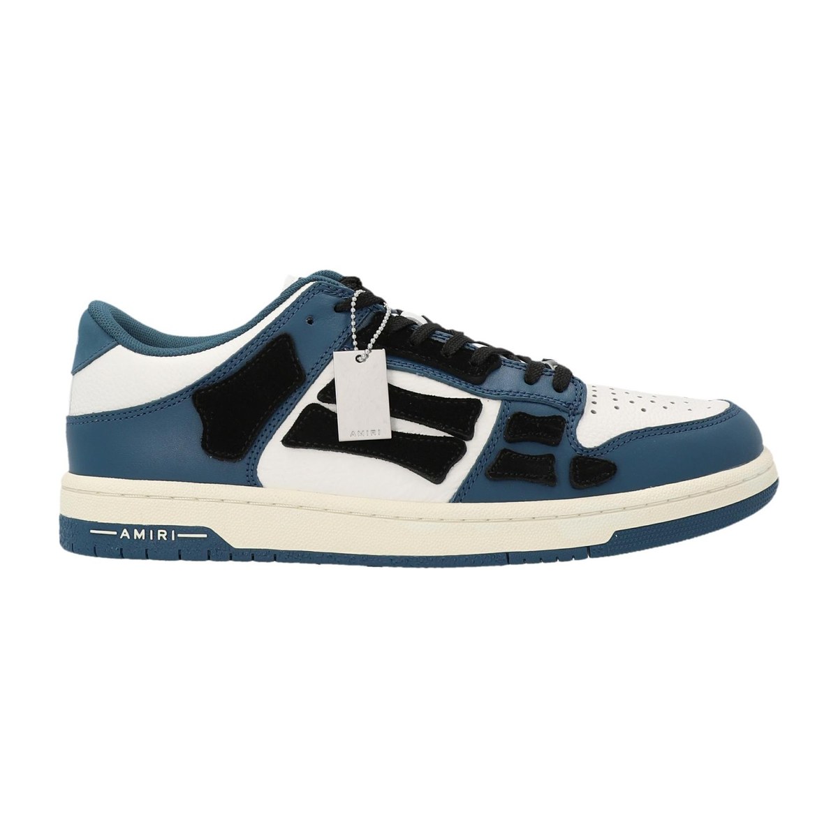 AMIRI Skel-Top Low Blue White Black