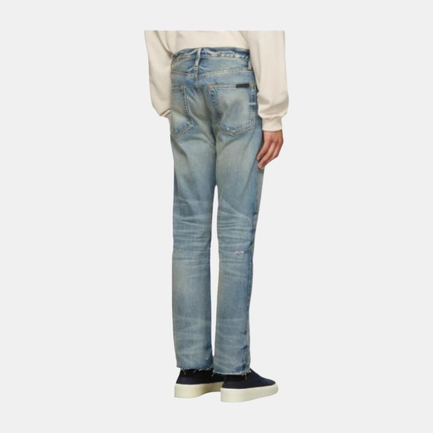 Fear of God Essentials FW22 5 Pocket Jean Indigo