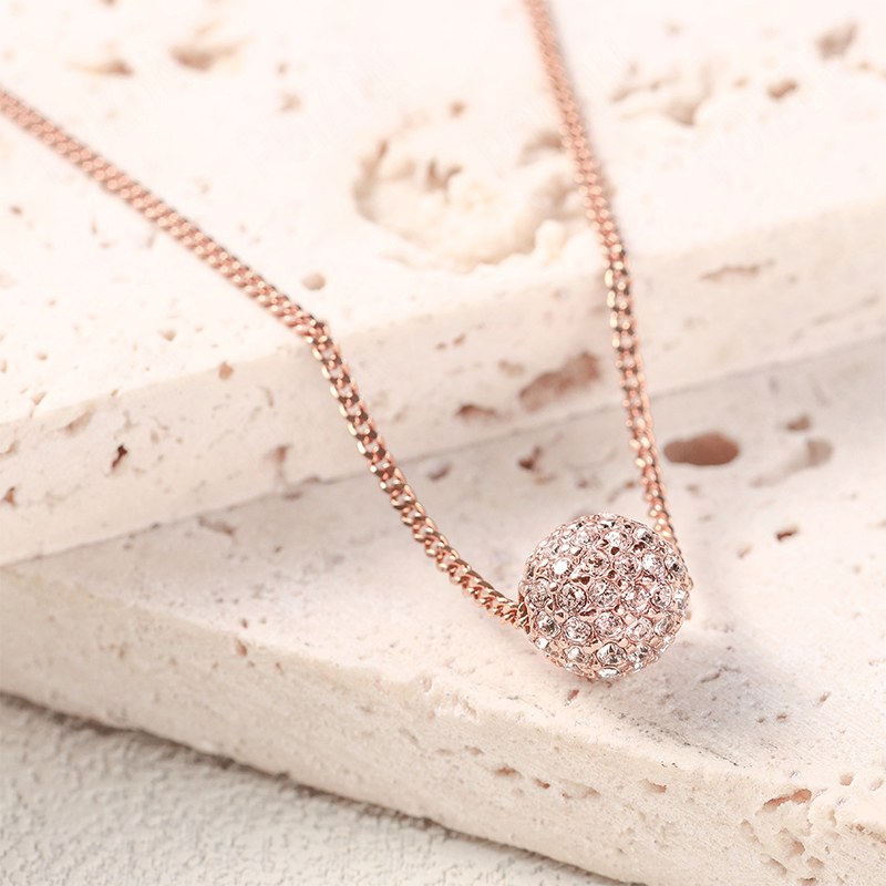 Givenchy Little Fireball Necklace 18K Rose Gold