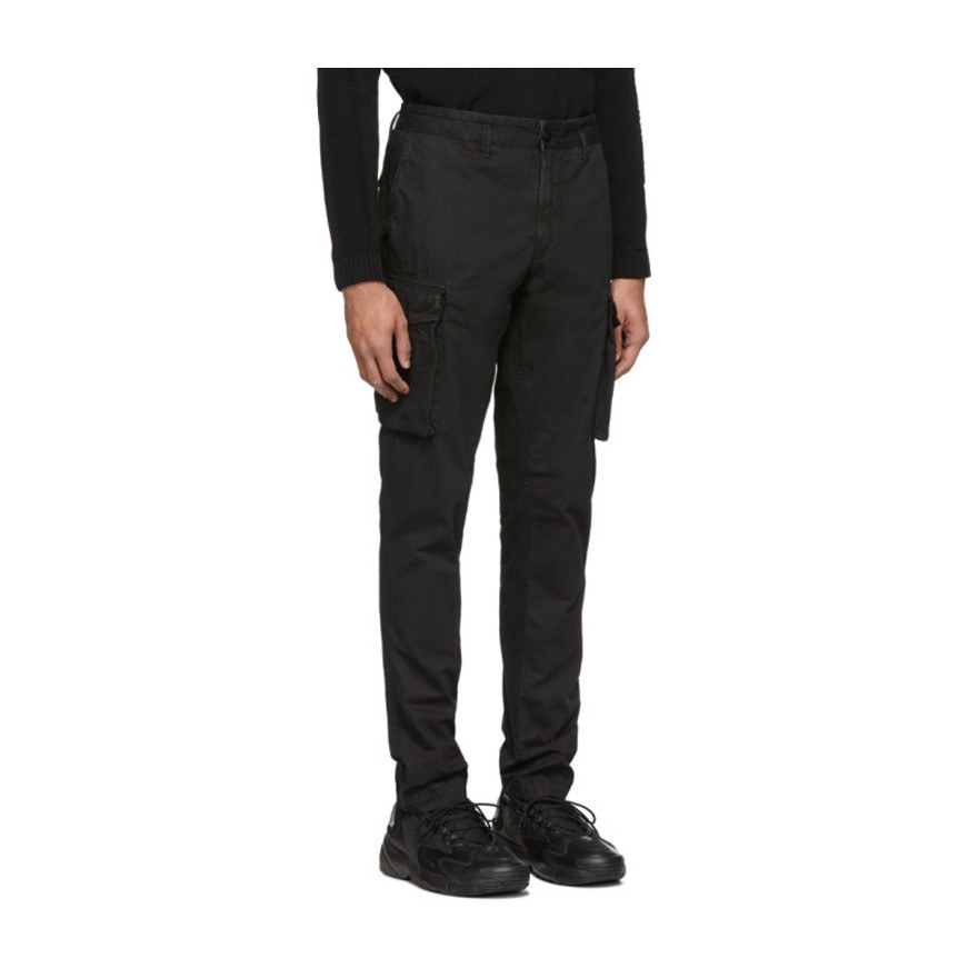 Stone Island Cargo Pants Black