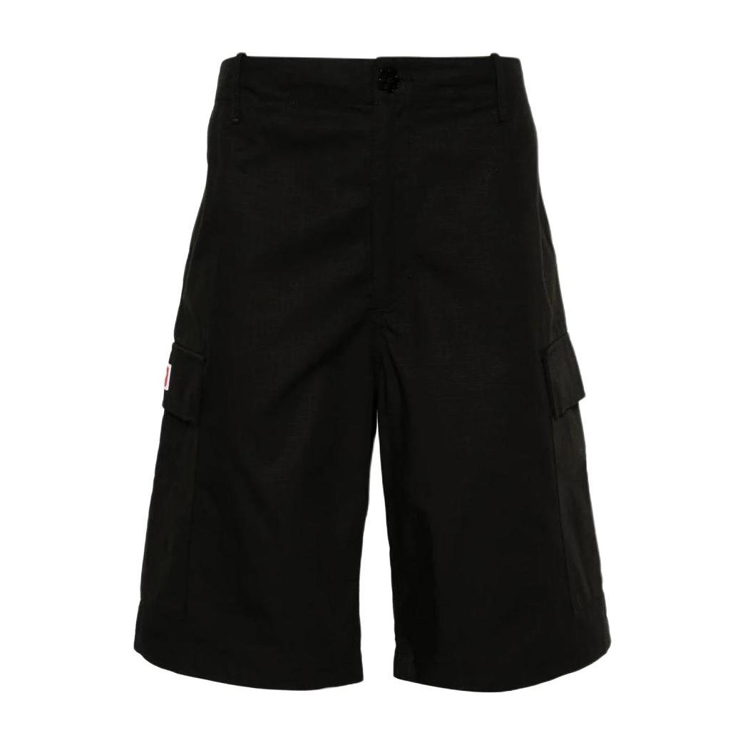 KENZO Button Casual Shorts Black