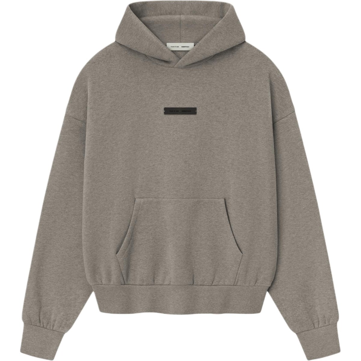 Fear of God Essentials Classic Fit Fleece Hoodie Homestead Heather