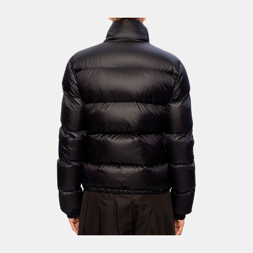 Moncler FW21 Logo Down Jacket Black