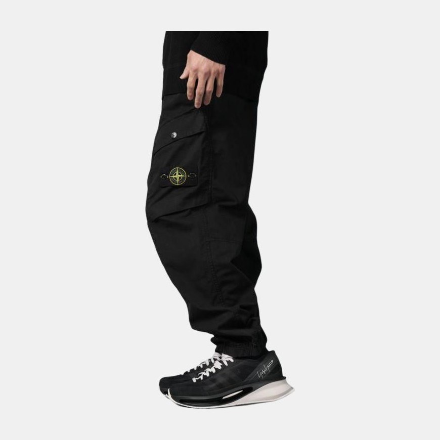 Stone Island Cargo Pants Black