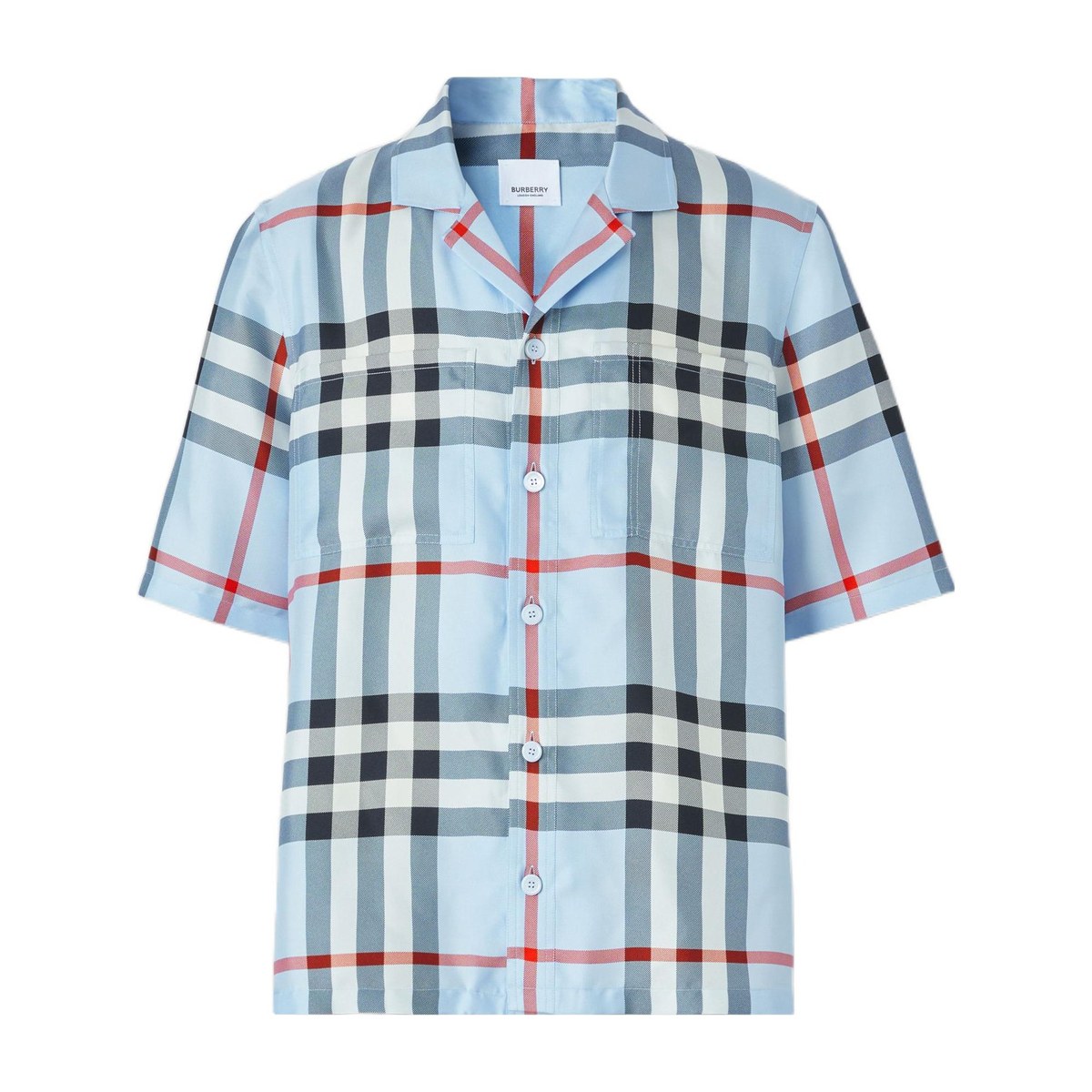 Burberry SS22 Colorblock Check Shirt