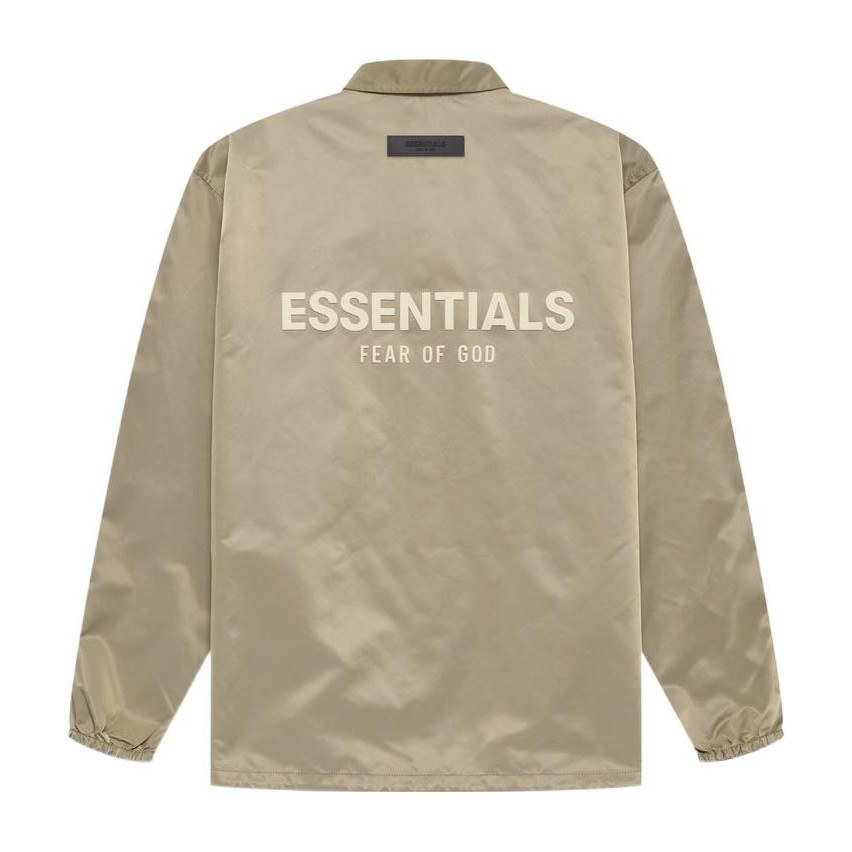 Fear of God Essentials SS22 Coaches Jacket Oak