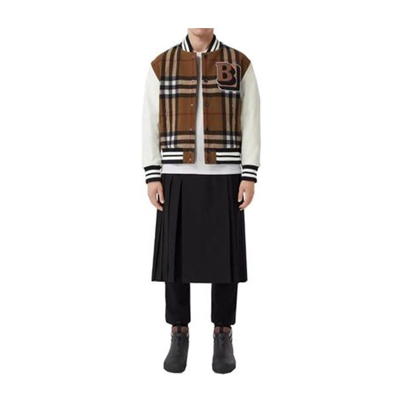 Burberry SS22 Logo Check Jacket Brown