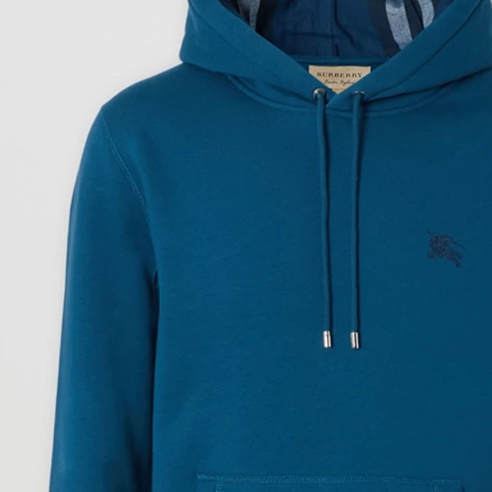 Burberry Hoodie Mineral Blue