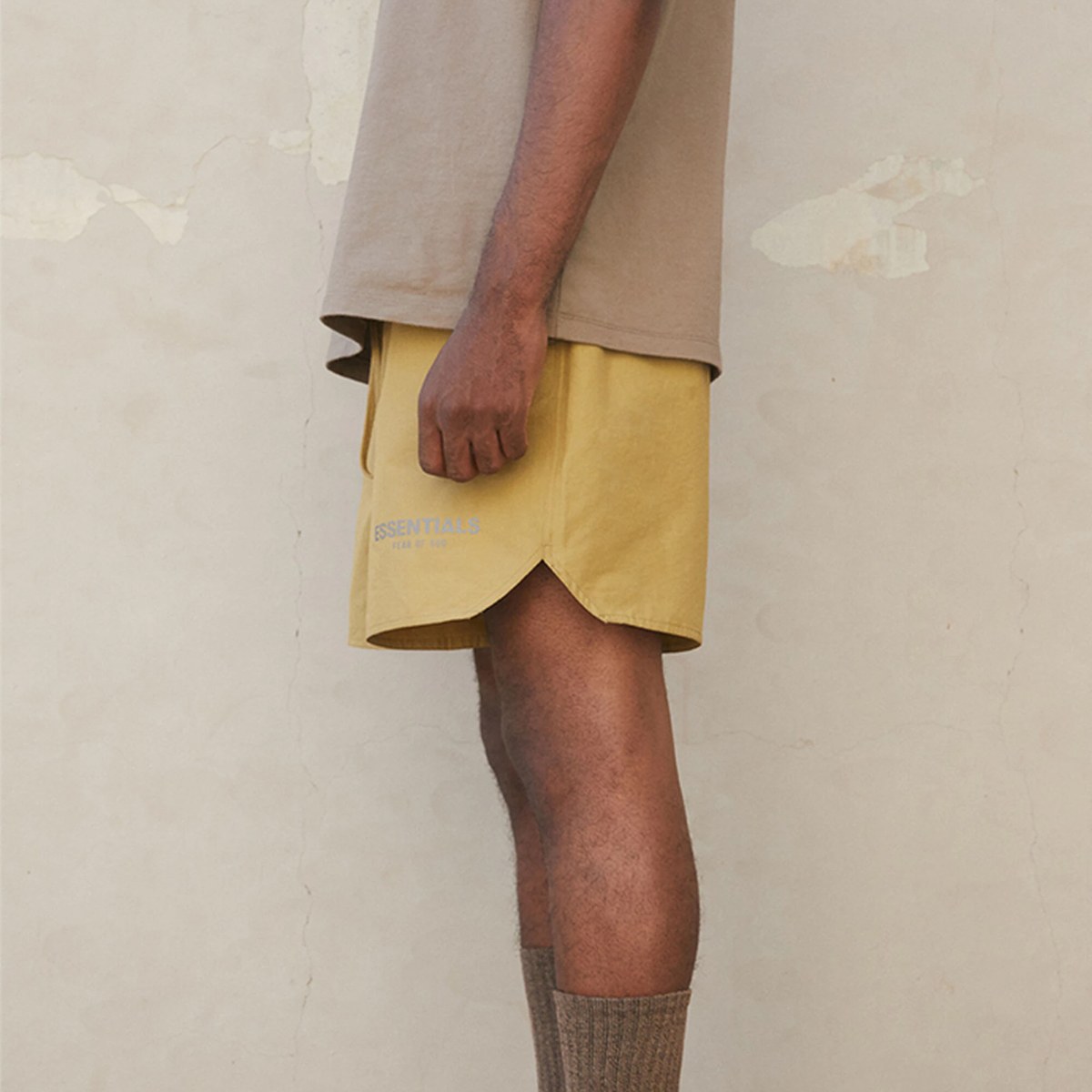 Fear of God Essentials Volley Short Amber