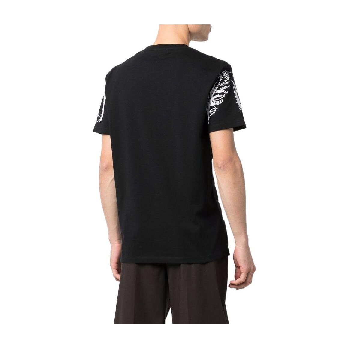 Alexander McQueen Printed Skull T-Shirt Black