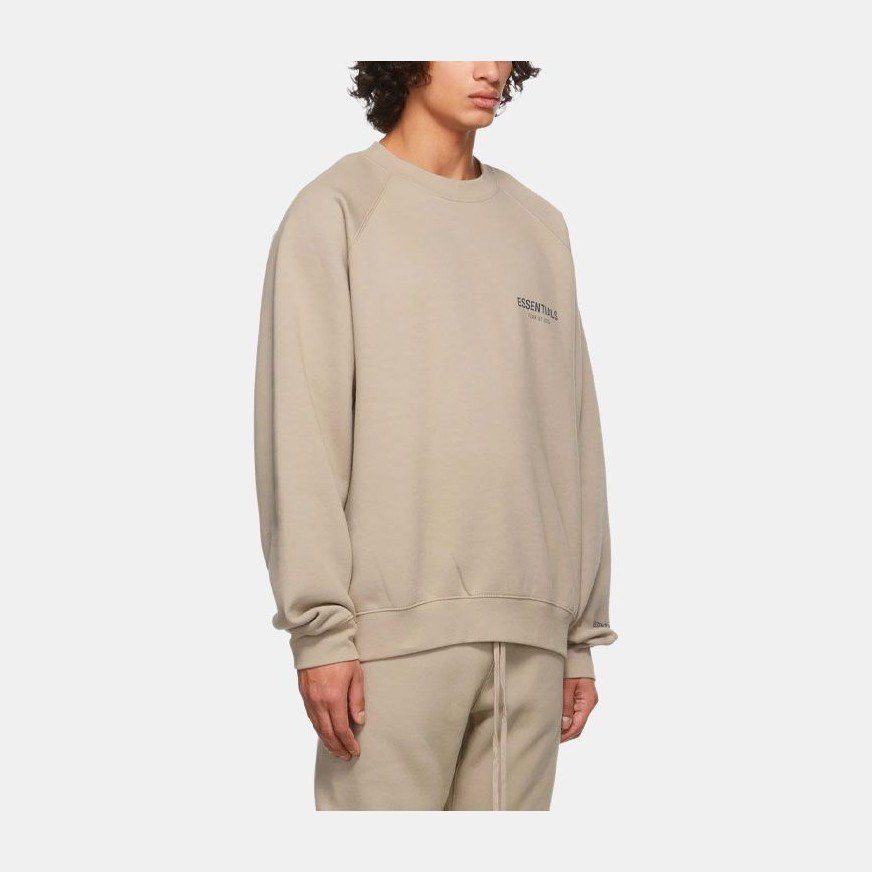 Fear of God Essentials Pullover Crewneck Tan