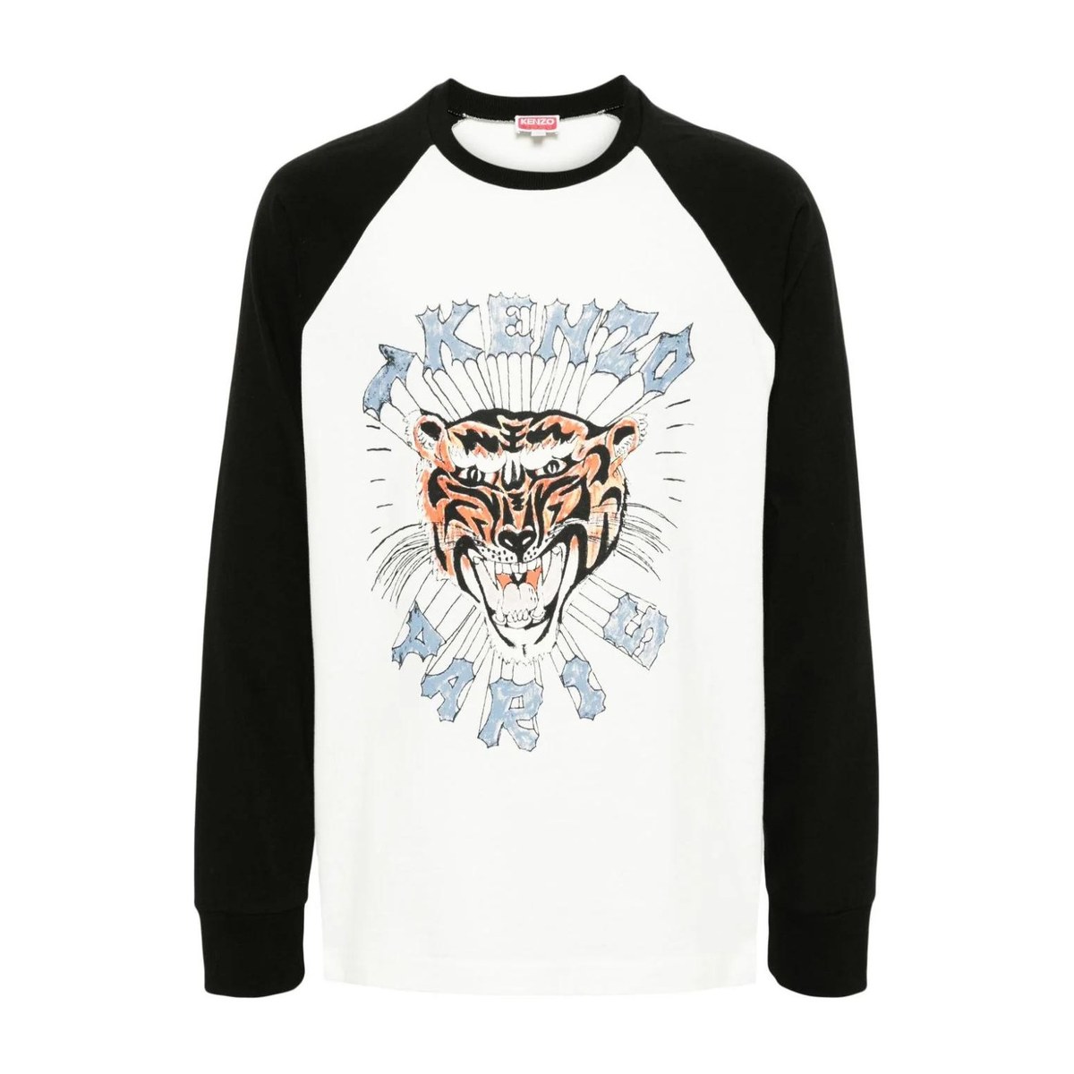 KENZO Tiger Print Raglan Sweatshirt