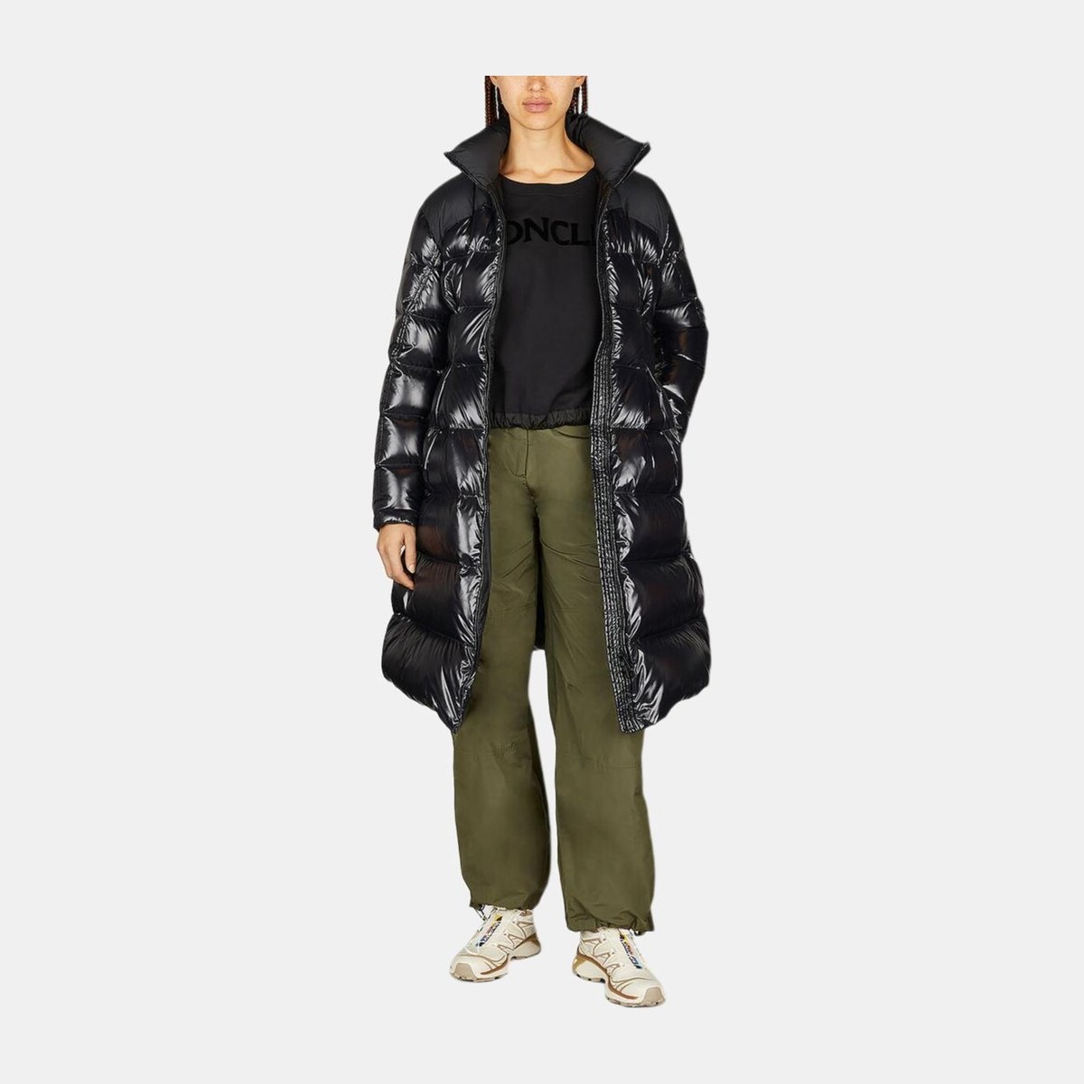 Moncler Berardie Long Down Jacket
