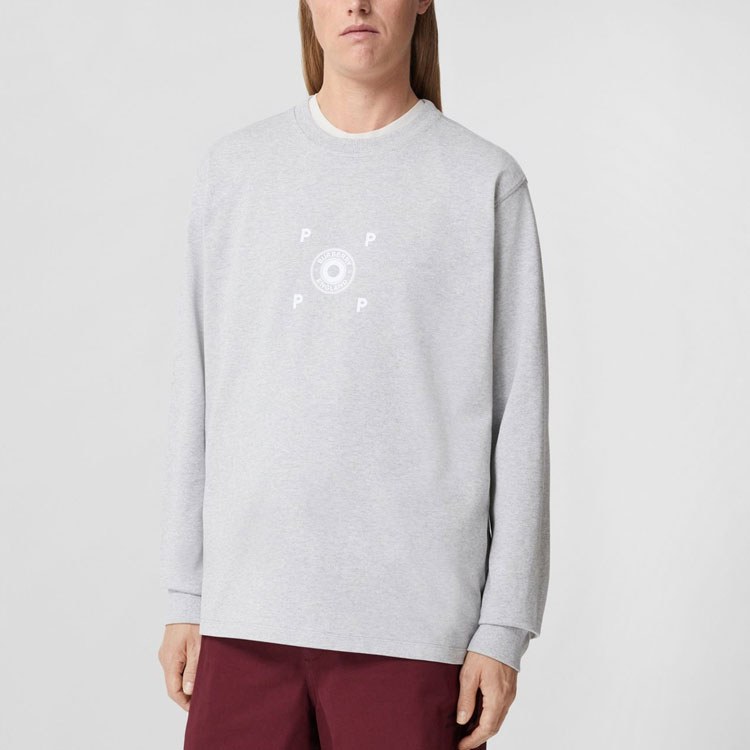 Burberry x Pop Trading Company FW22 Sweatshirt Light Grey