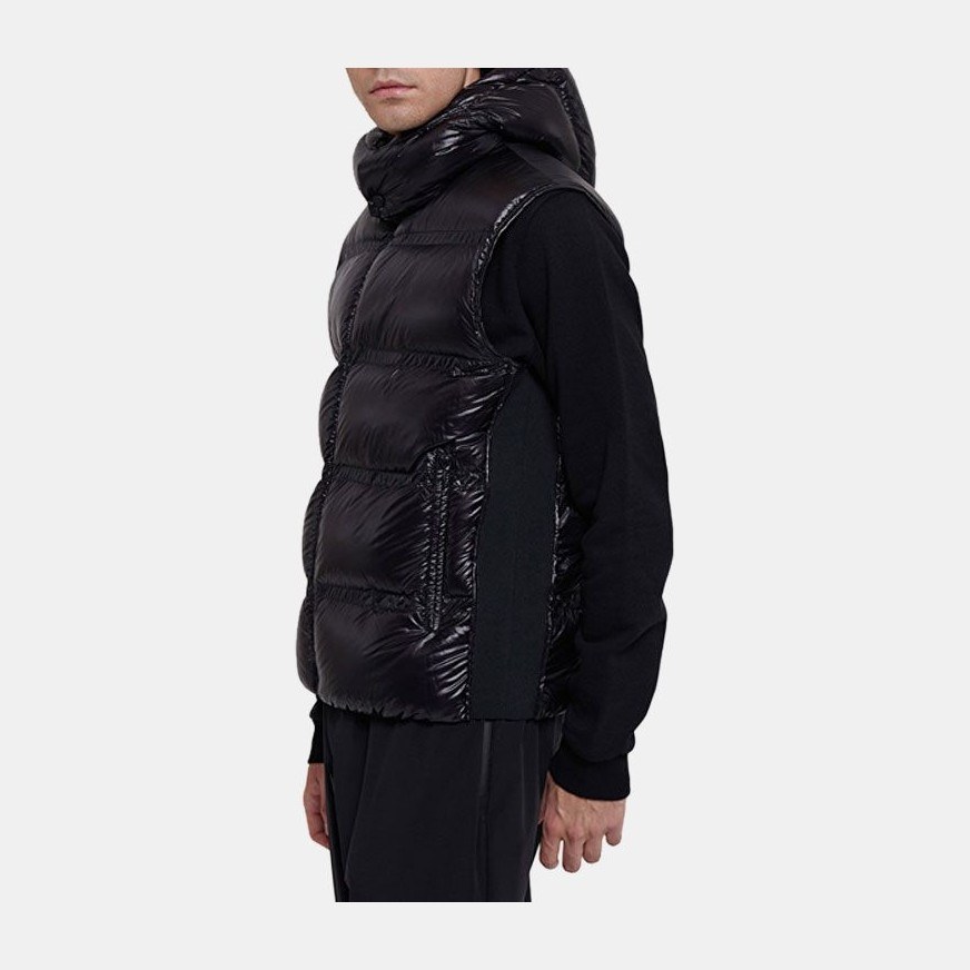 Moncler Genius Down Vest Hooded Black