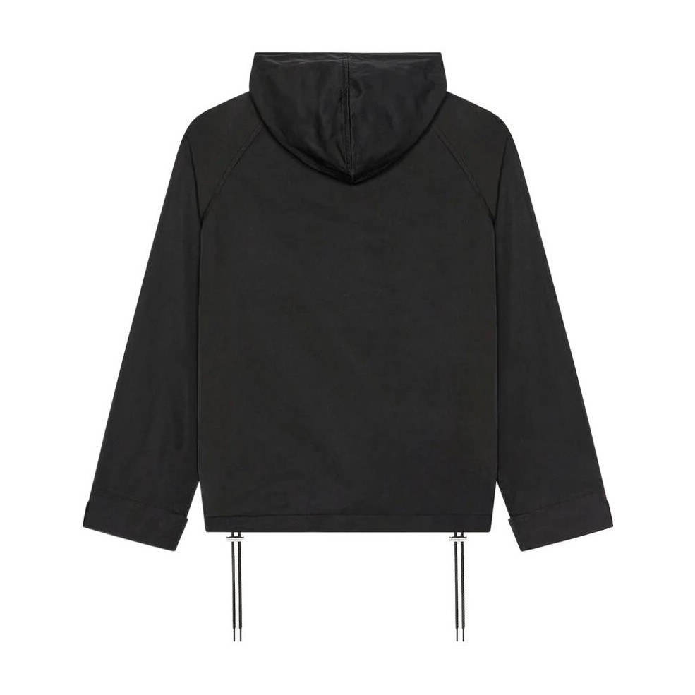 KENZO Logo Zip Hoodie Black