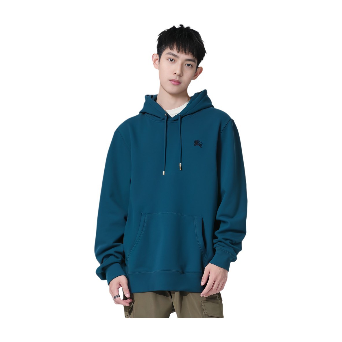 Burberry Hoodie Mineral Blue