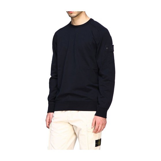 Stone Island Ghost Pieces Sweatshirt Navy