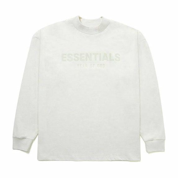 Fear of God Essentials FW21 Innersect Adult L/s Tee Mozzarella