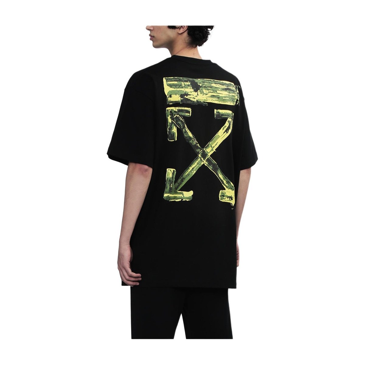 OFF-WHITE Paint Arrows Black Tee