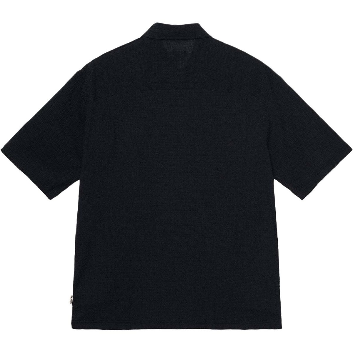 Stussy SS24 Boxy Flat Hem Shirt Crinkled