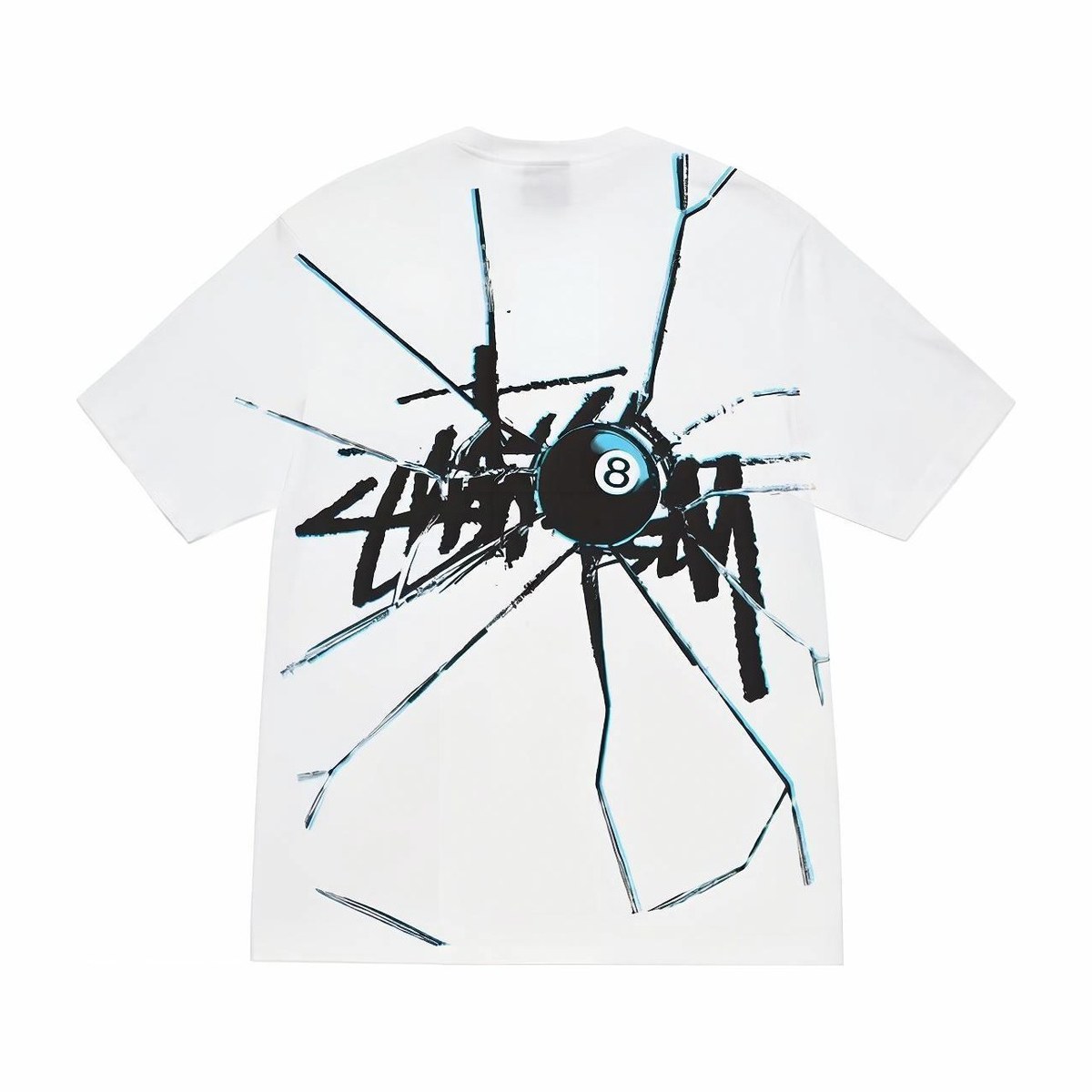 Stussy Shattered 8 Ball Tee