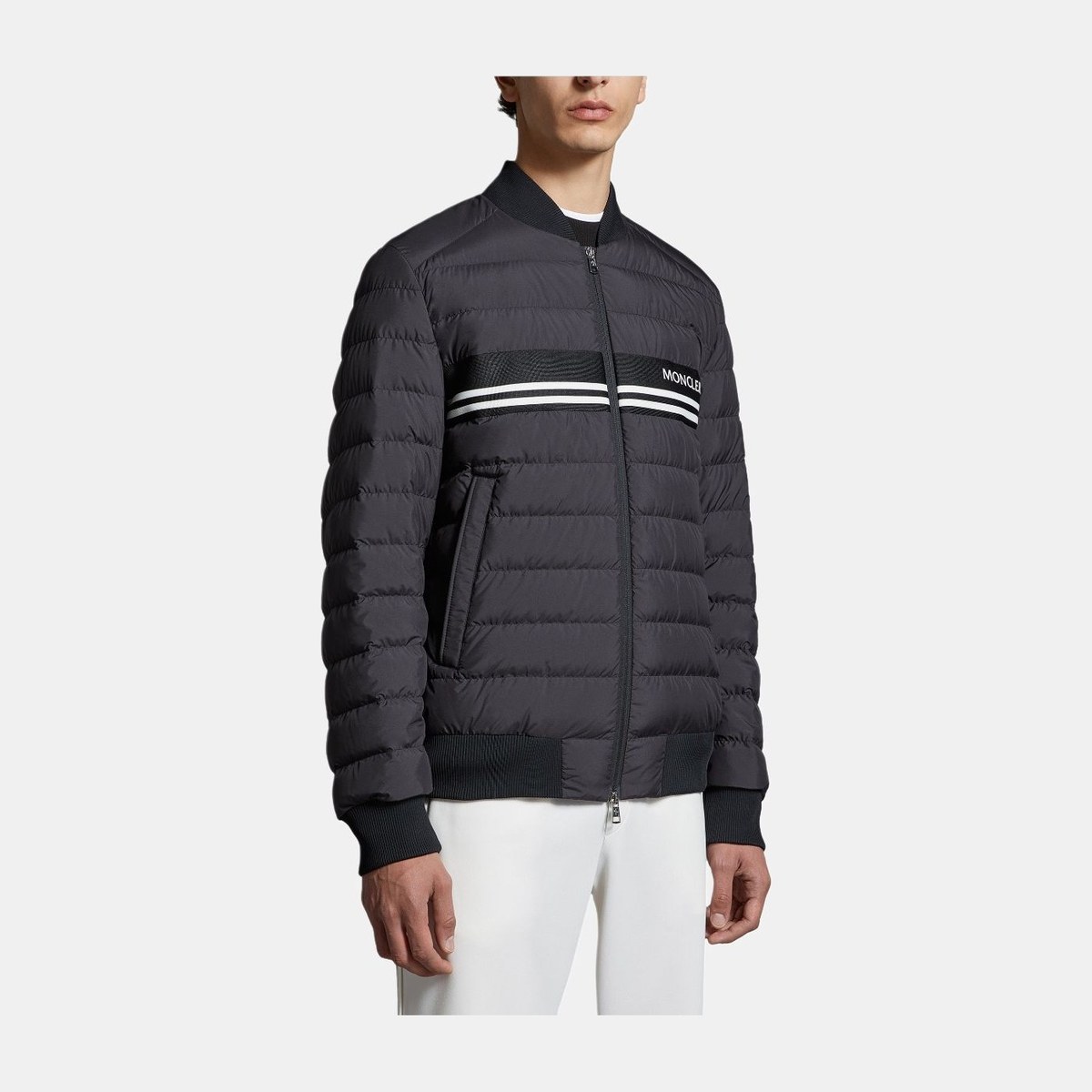 Moncler SS24 Bomber Jacket Black