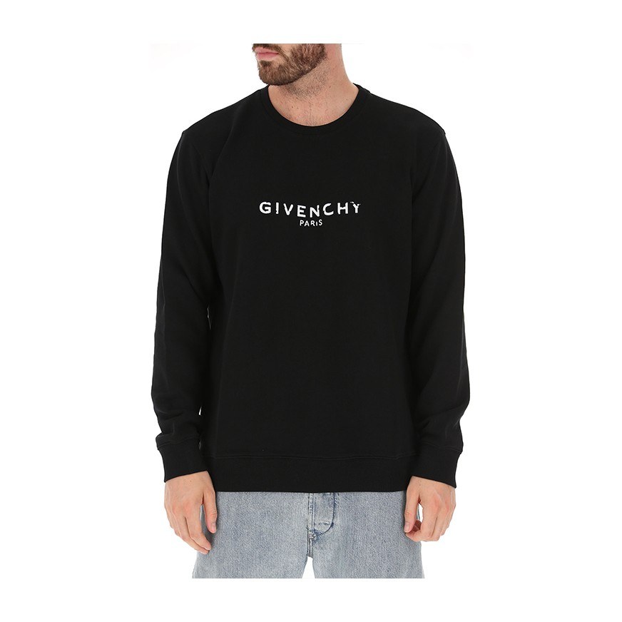 Givenchy Logo Crewneck Sweatshirt Black