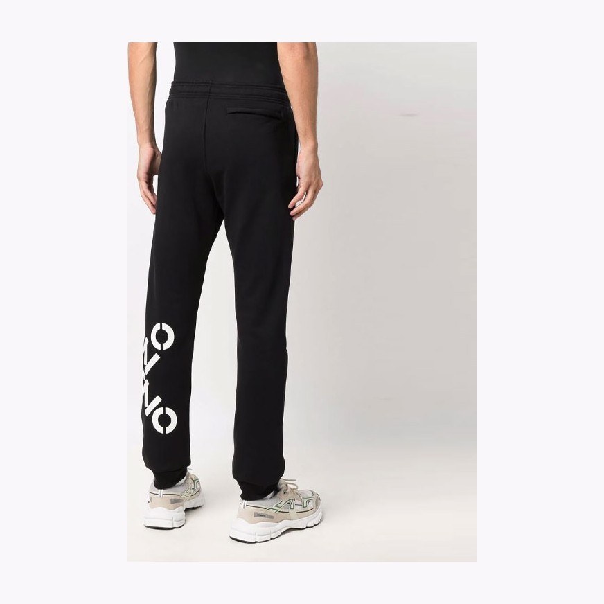 KENZO Logo Slim Sweatpants Black