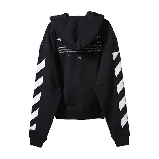 OFF-WHITE Hoodie Black