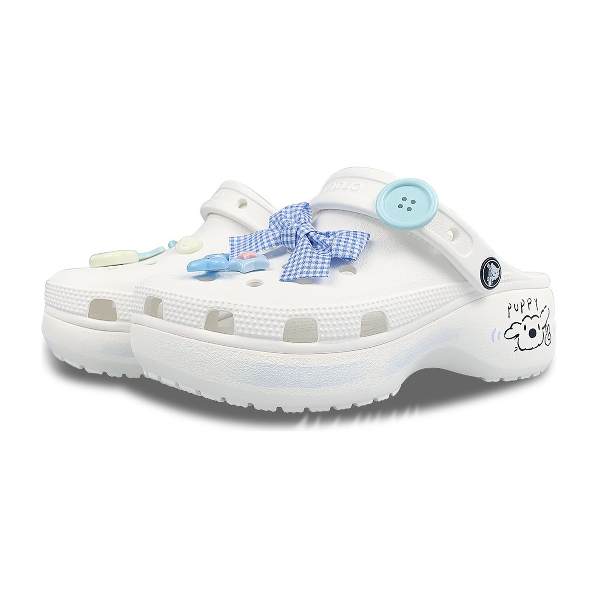 Crocs Classic Clog White Blue