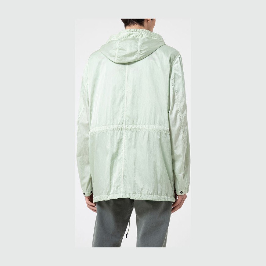 Stone Island SS21 Hooded Jacket Beige