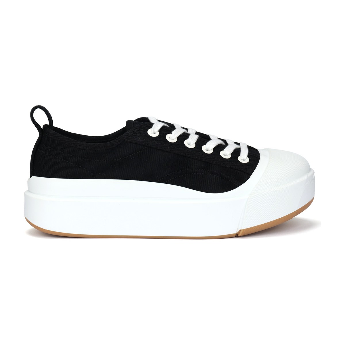 Bottega Veneta Low Top Sneakers Black White