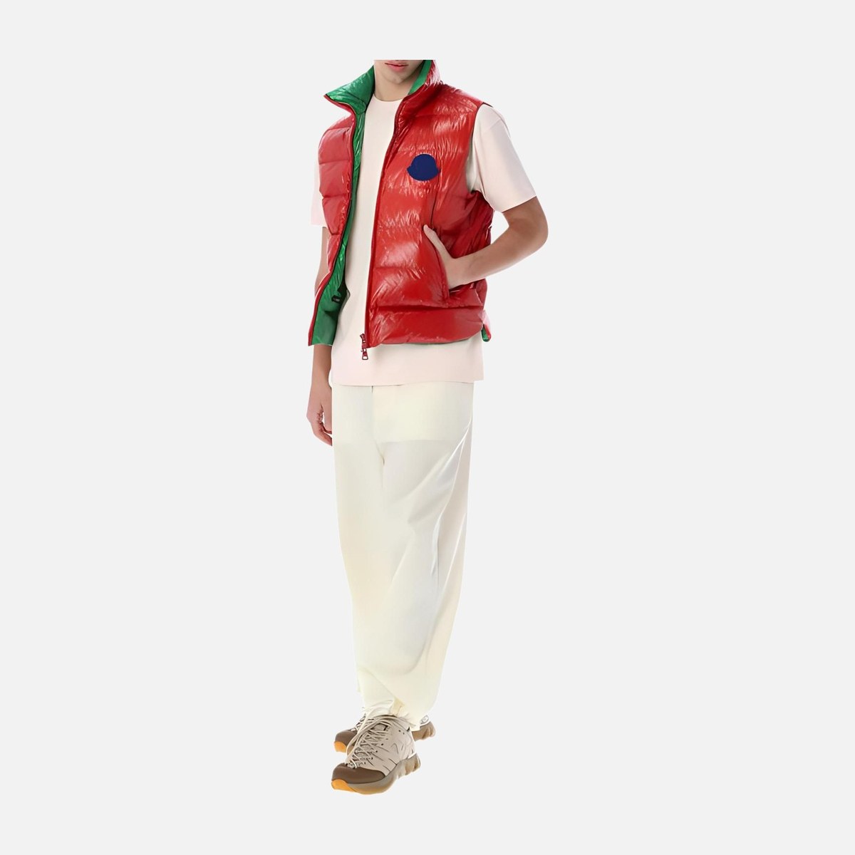 Moncler SS22 Red Vest