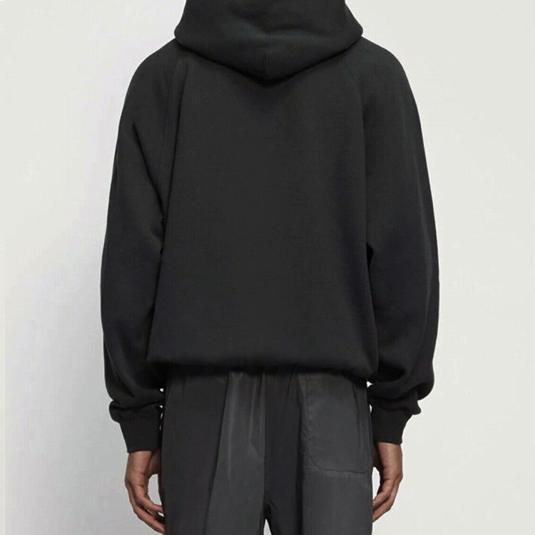 Fear of God Essentials SS20 Graphic Black Hoodie