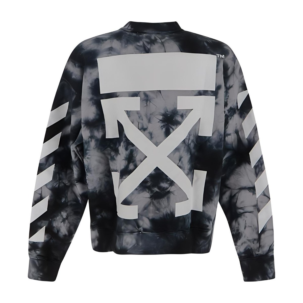 OFF-WHITE FW22 Arrow Print Pullover Hoodie Black