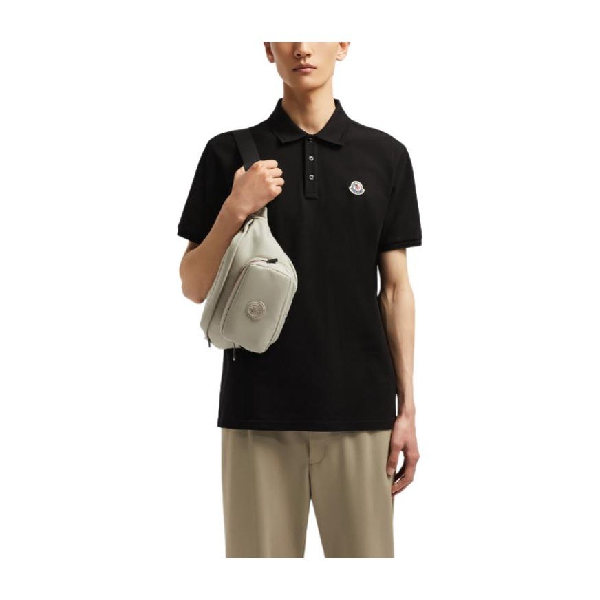 Moncler Logo Patch Polo Shirt