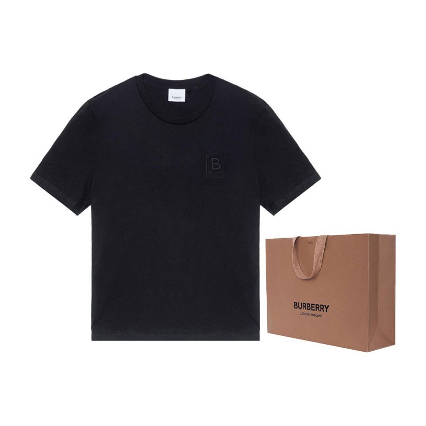 Burberry SS23 Logo Embroidered T-Shirt