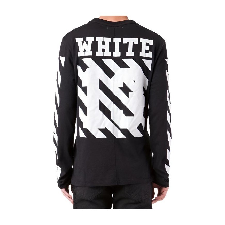 OFF-WHITE Long Sleeve Logo Tee
