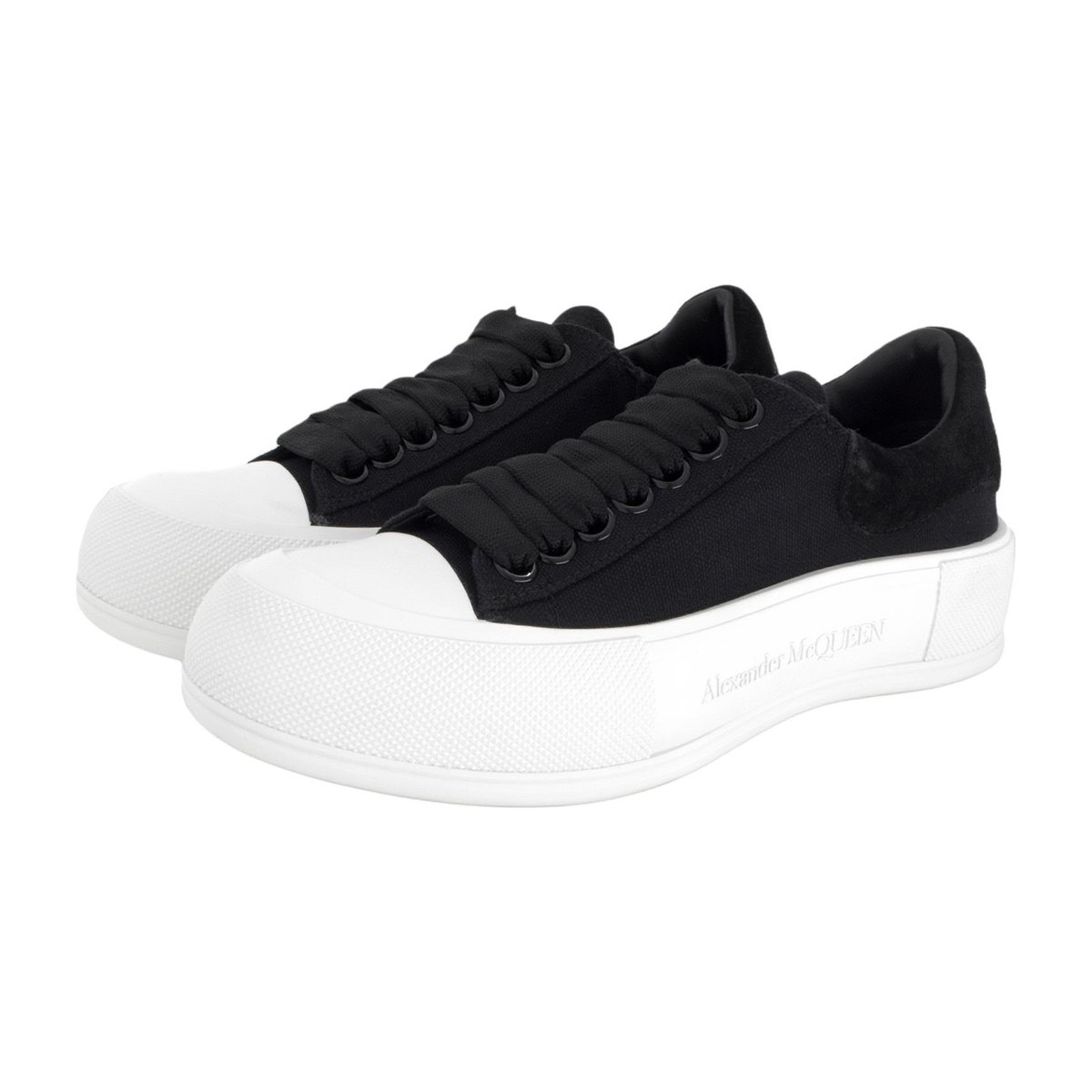 Alexander McQueen Deck Low Black