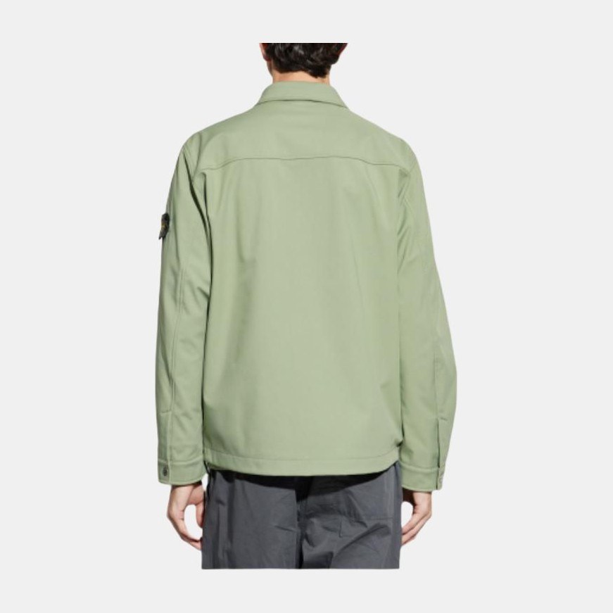 Stone Island Logo Patch Zip Jacket