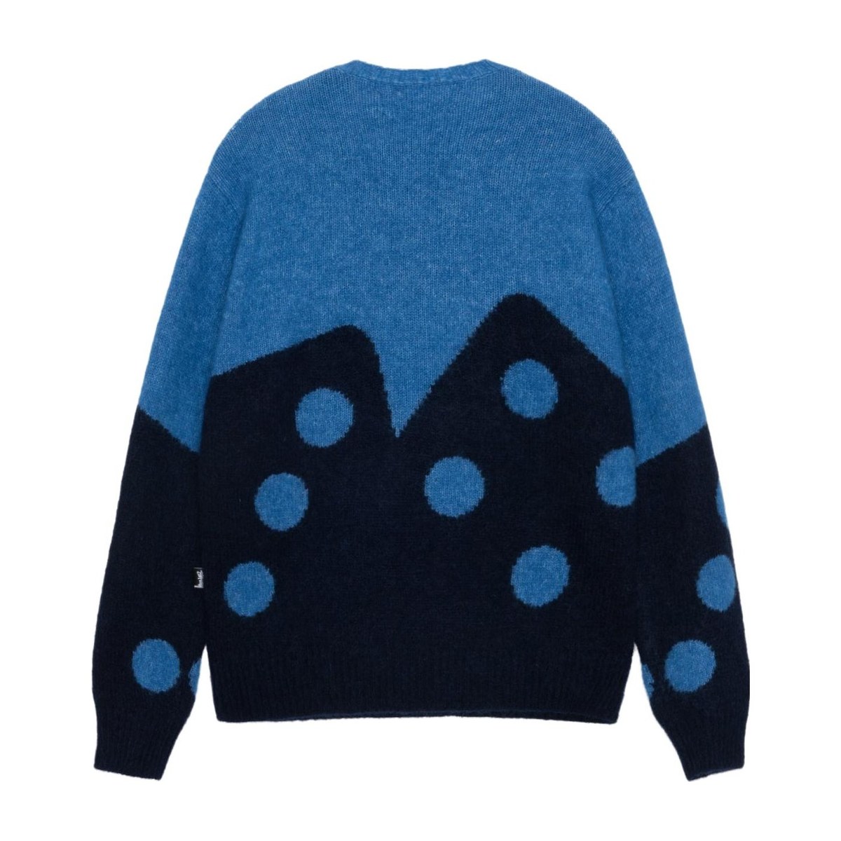 Stussy FW23 Dice Fuzzy Crew Sweater