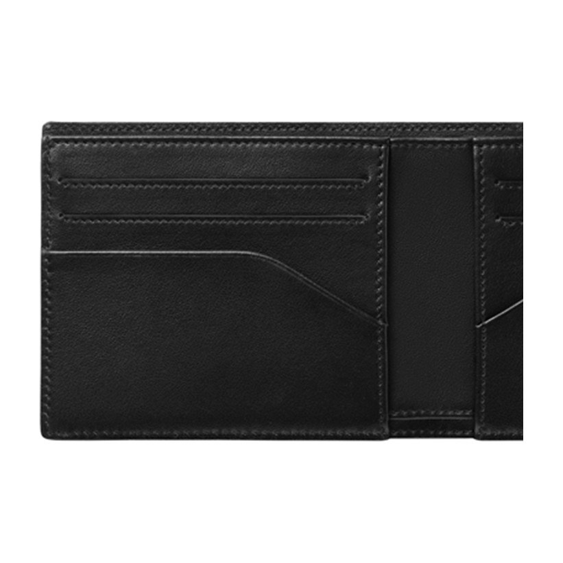 Montblanc Sartorial 2.0 Short Leather Wallet Blue Black